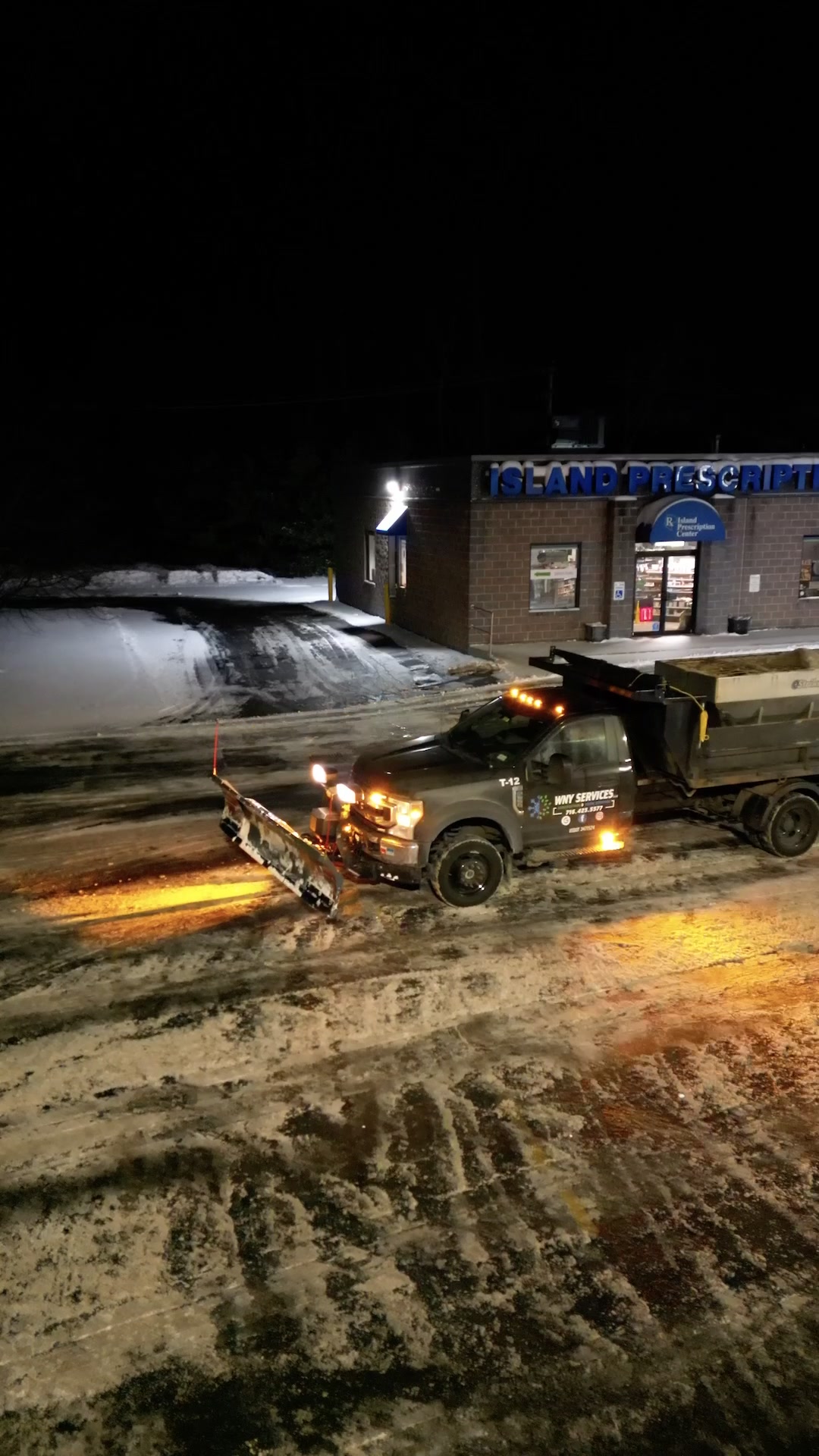 WNY Services commercial snow plow truck