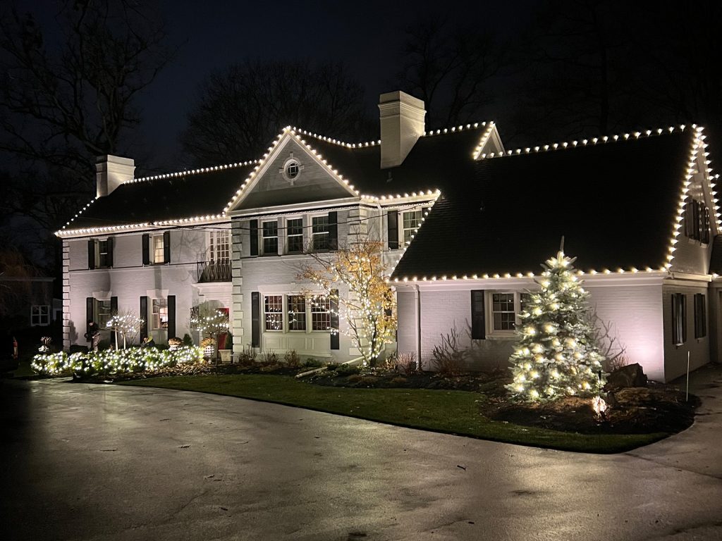 Ensure your home or business is "merry and bright" with professional holiday light installation from WNY Services LLC.